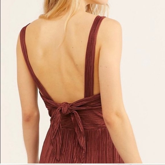 NWT Free People Sabine Midi dress * Medium - Picture 7 of 12